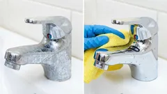 シンクや蛇口に輝きを取り戻す簡単な方法 ― この家庭用対策は確実に効果を発揮します